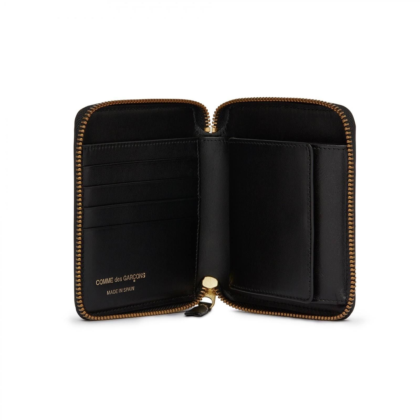 コムデギャルソンClassic Leather 二つ折りZIP財布(SA2100)BLACK - FREE SIZE