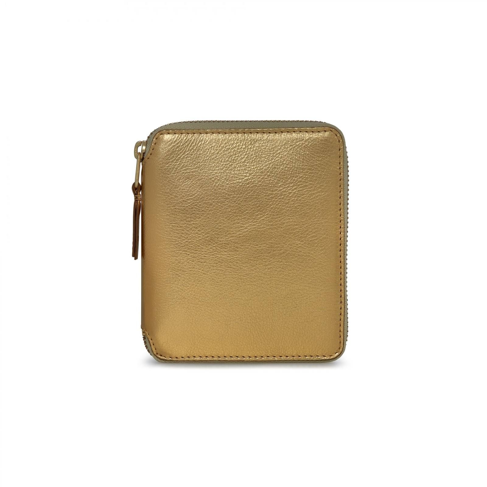 Wallet COMME des GARCONS - コムデギャルソン 二つ折りZIP財布SA2100G GOLD | mark