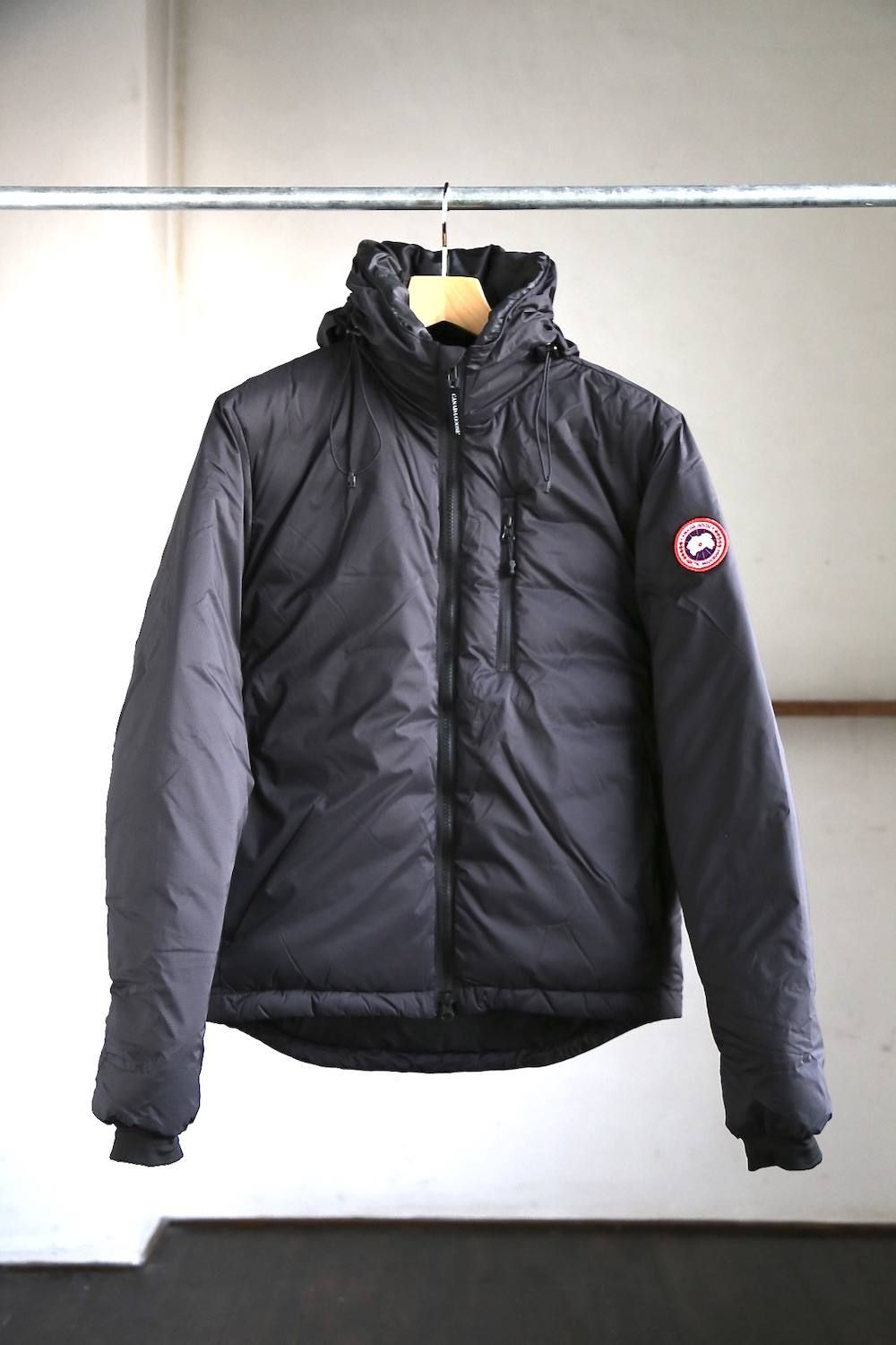 CANADA GOOSE LODGE HOODY"BLACK"   mark