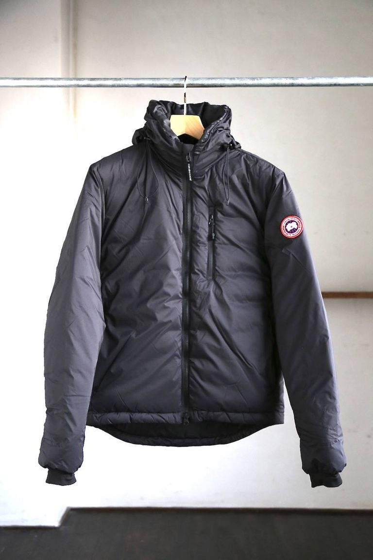 CANADA GOOSE LODGE HOODY"BLACK"