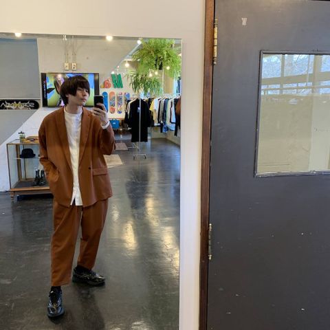 Dulcamara よそいきダブルJK-P "RED BROWN"2020.3.29.