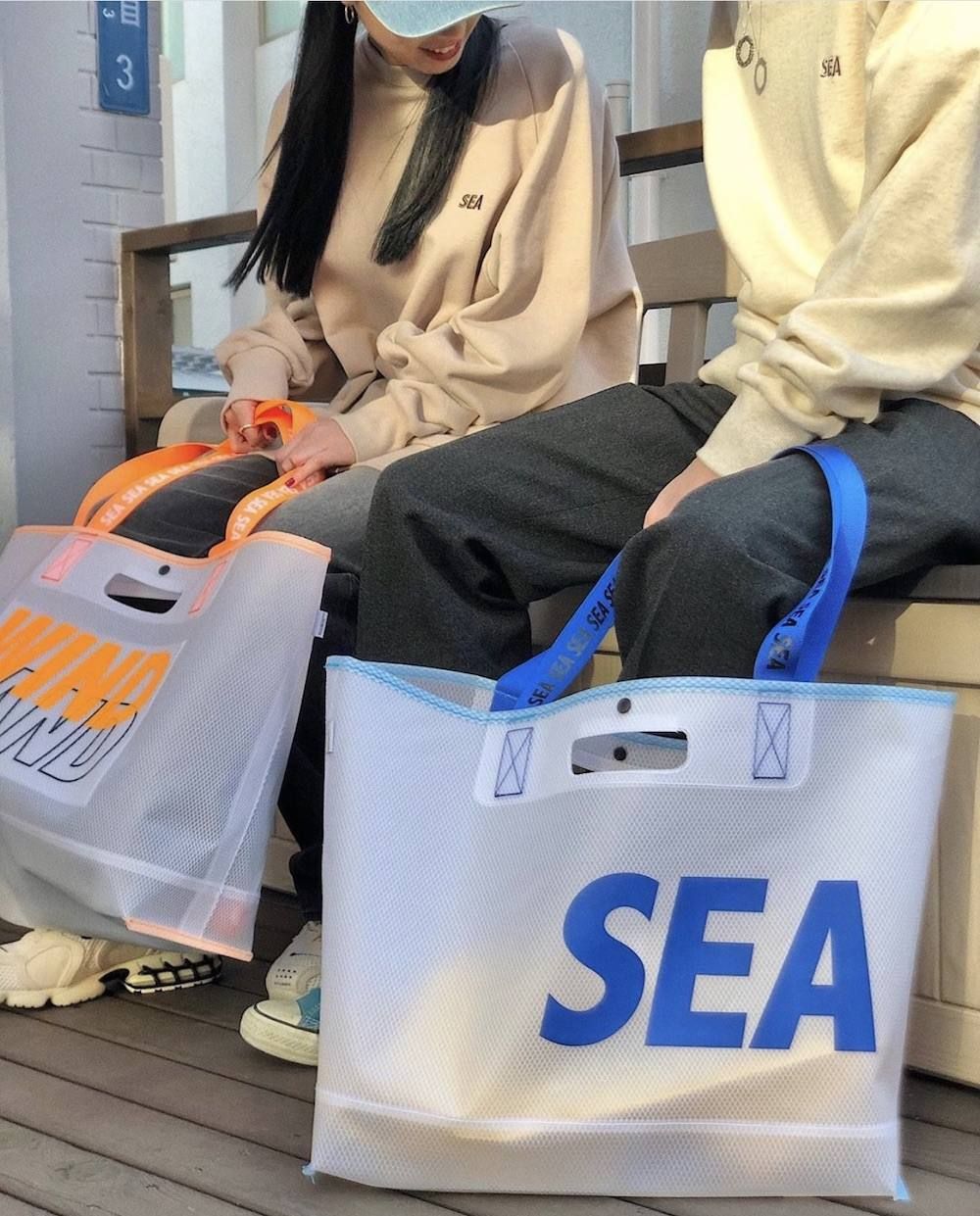 WIND AND SEA「WDS × WEEKEND(ER) GHOST TEX tote bag」4月25日発売
