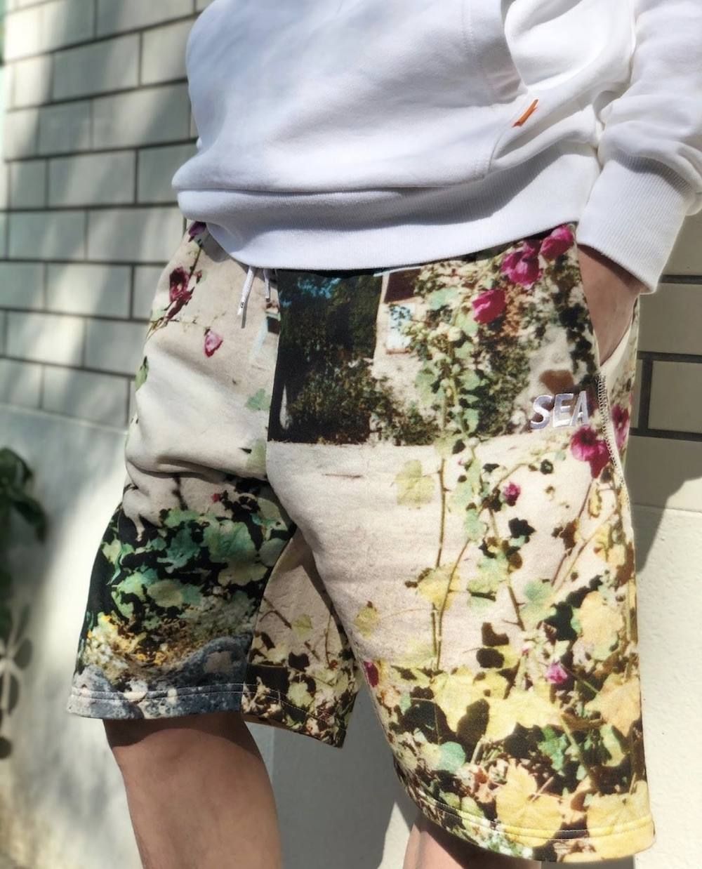 WIND AND SEA 「WDS PHOTO SWEAT SHORTS」4月25日発売