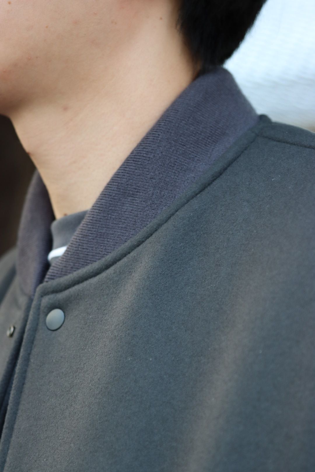 Graphpaper Scale Off Melton Stadium Jacket
