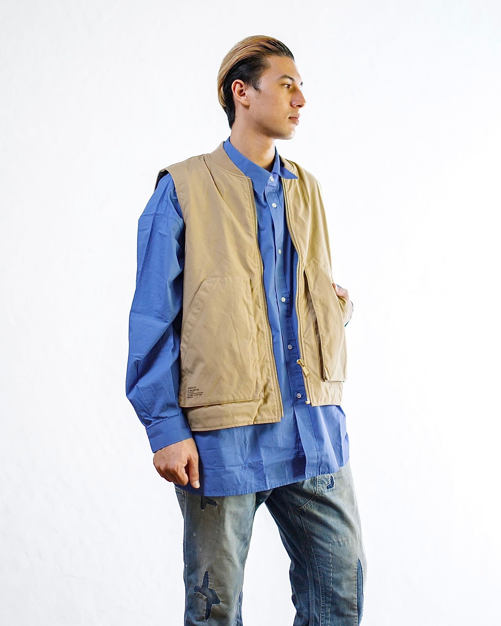 FreshService CORPORATE UNIFORM L/S SHIRT ミックススタイル！