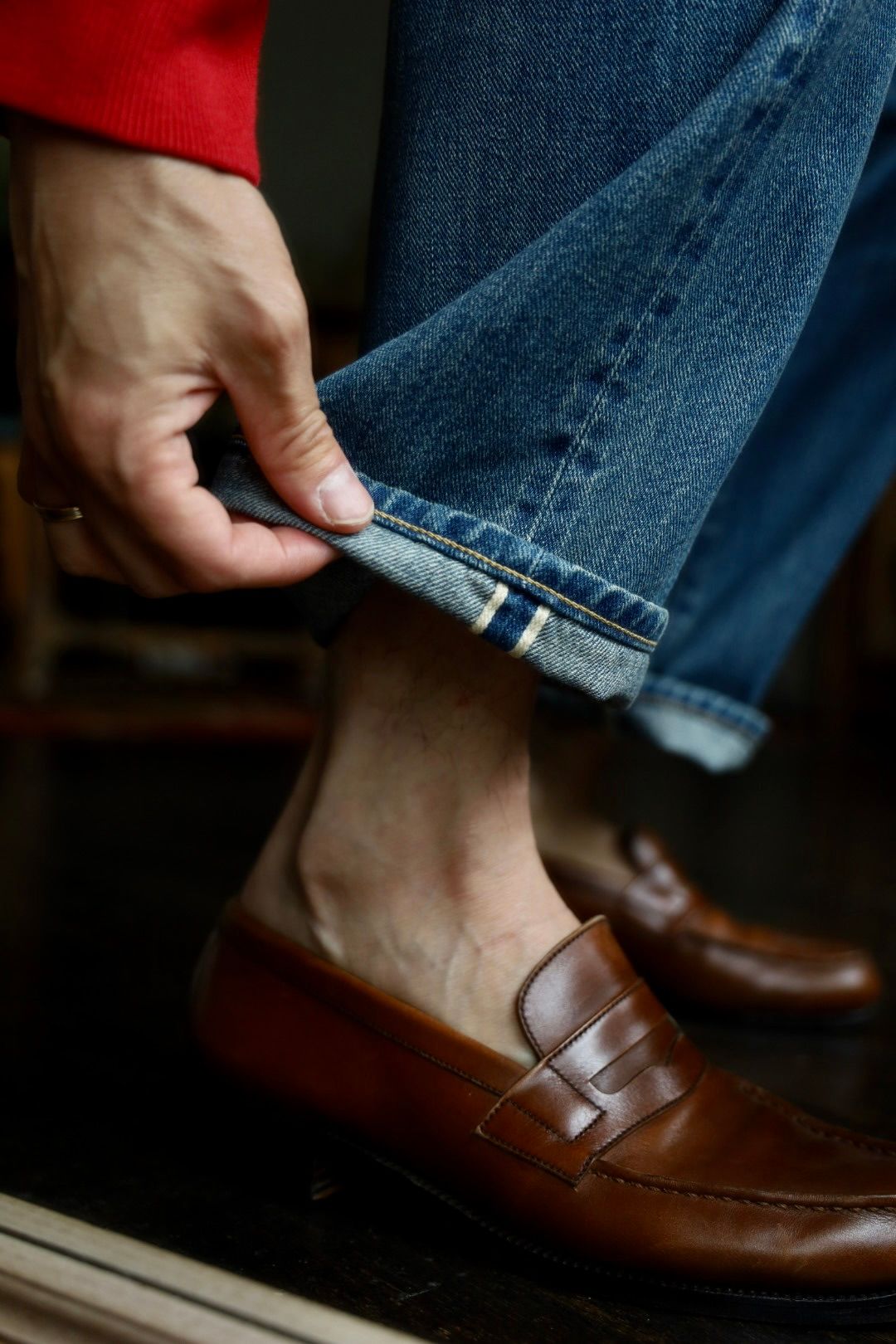 アプレッセ 2025 STYLE2 No.2 Washed Denim Pants(AP-4008)INDIGO