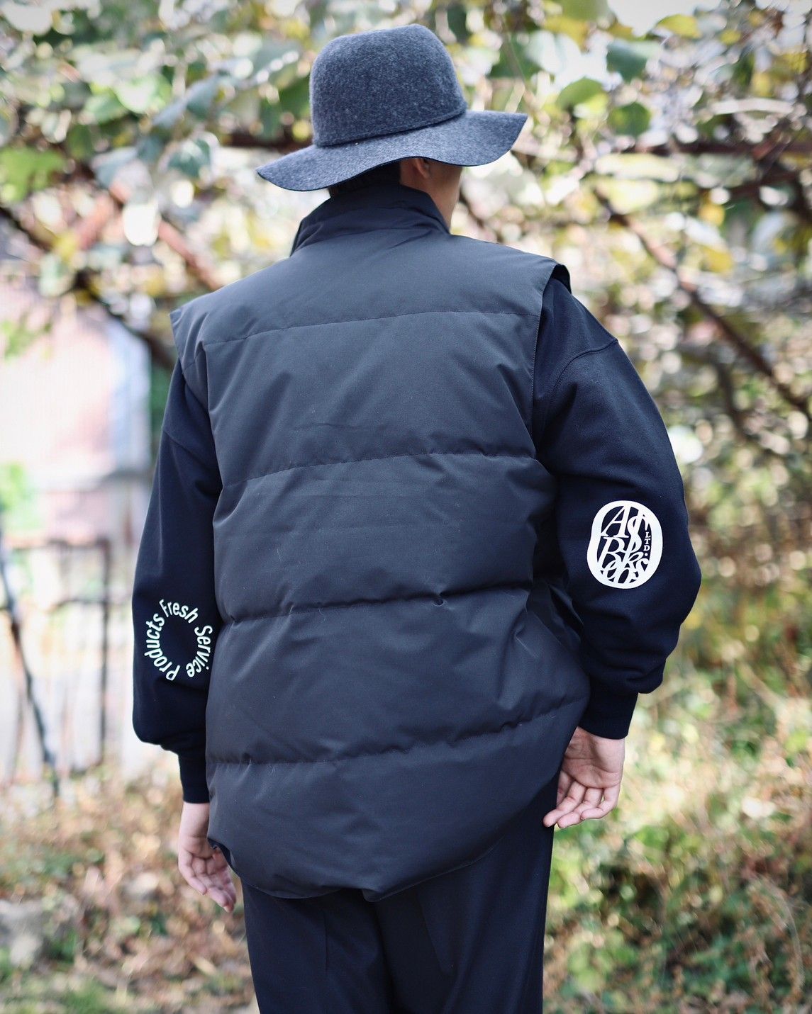 CANADA GOOSE カナダグース23AW GARSON VEST BLACK LABEL