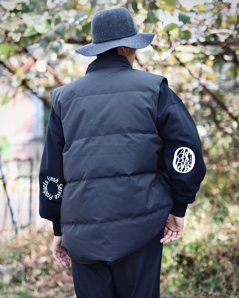 CANADA GOOSE カナダグース23AW GARSON VEST BLACK LABELスタイル
