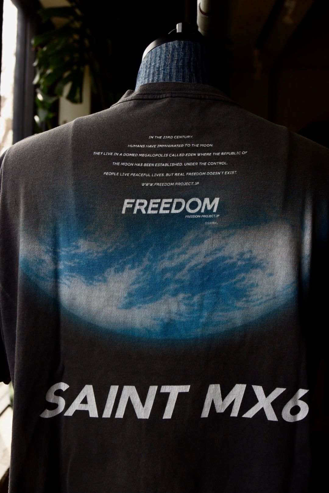 SAINT M×××××× - セントマイケル24SS FREEDOM FD_SS TEE  (SM-YS8-0000-C19)BLACK☆4月6日(土)10:00発売！ | mark