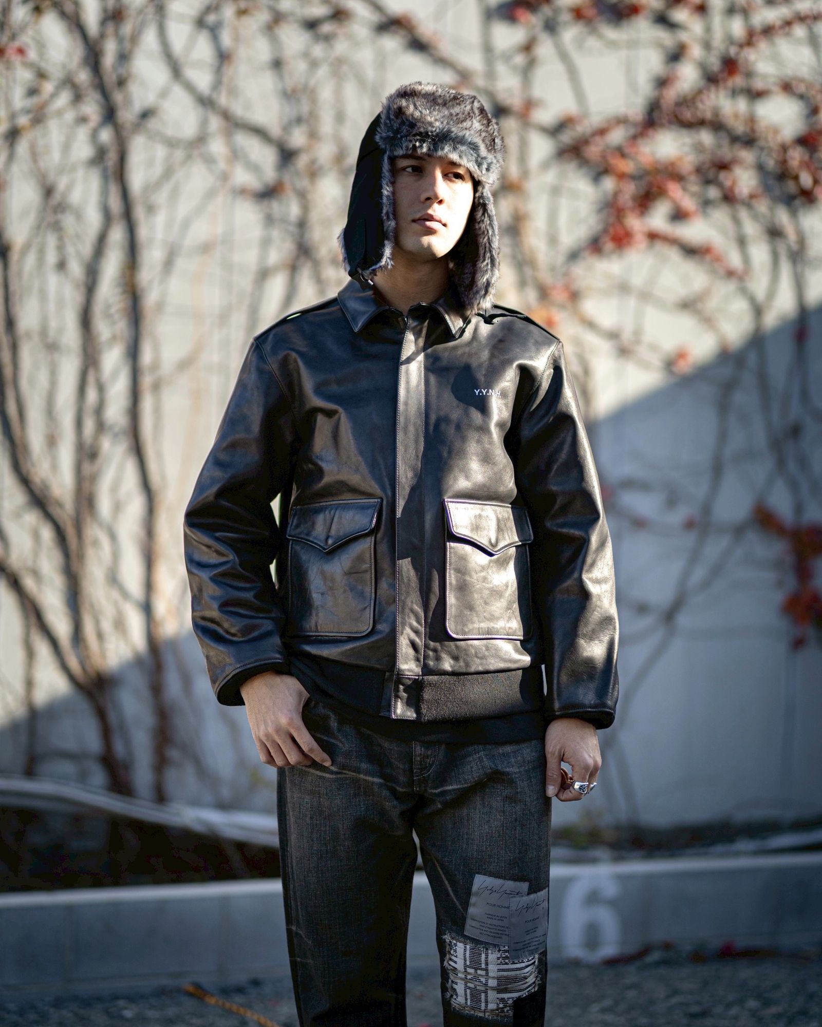 Yohji Yamamoto × NEIGHBORHOOD A-2タイプレザージャケット 新作発売！