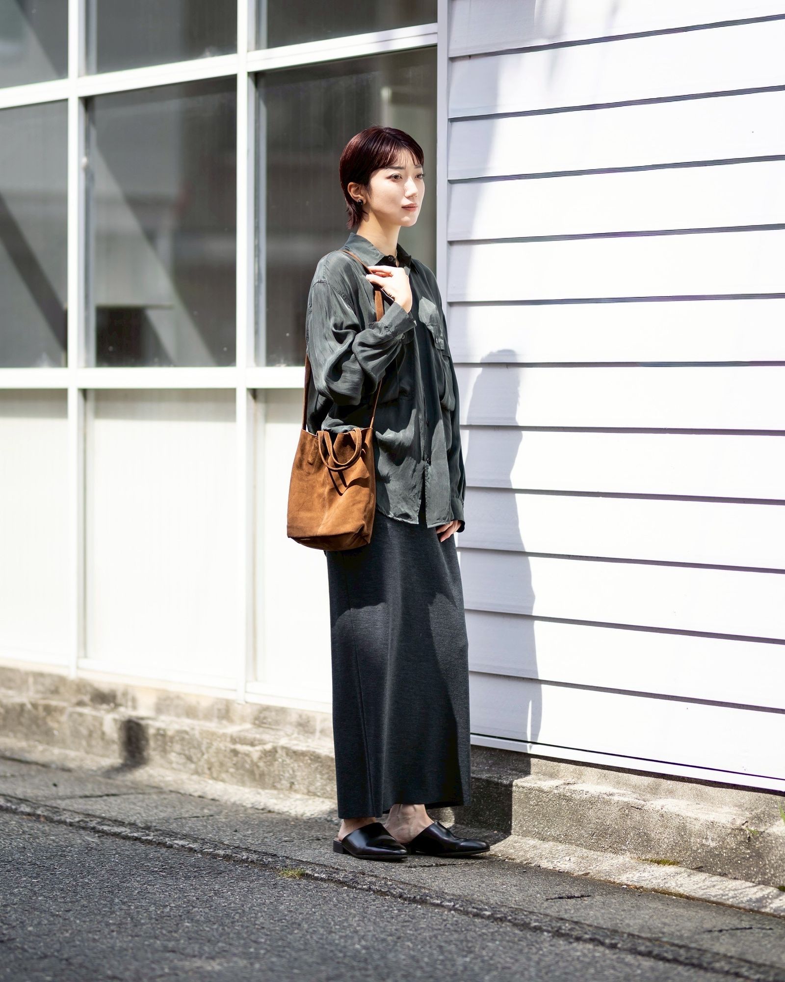 Morphee / モルフェトートバッグ 2WAY SMALL TOTE(SHORT) SUEDE[COFFEE BROWN]☆新作発売！