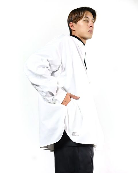 FreshService フレッシュサービスDRY OXFORD CORPORATE L/S B.D.SHIRT"WHITE"スタイル