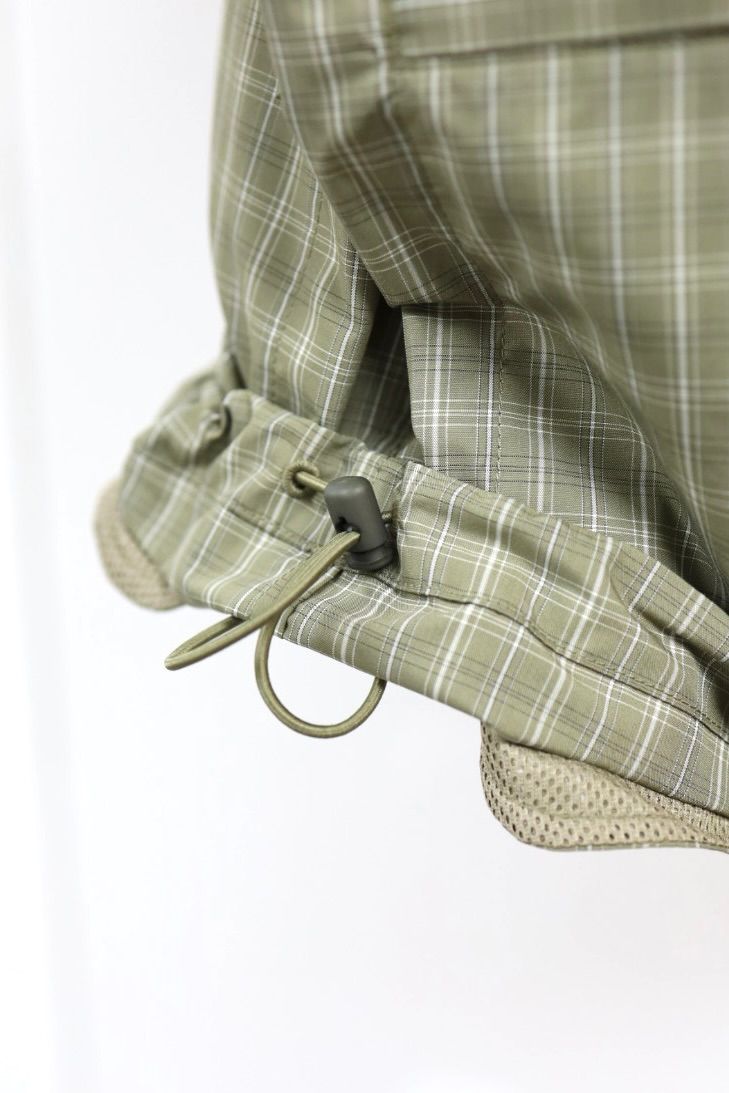 DAIWA PIER39(ダイワピア39) TECH ANORAK JACKET SUMMER PLAID(BJ-70026)SAGE GRAY☆2月21日(土)発売！