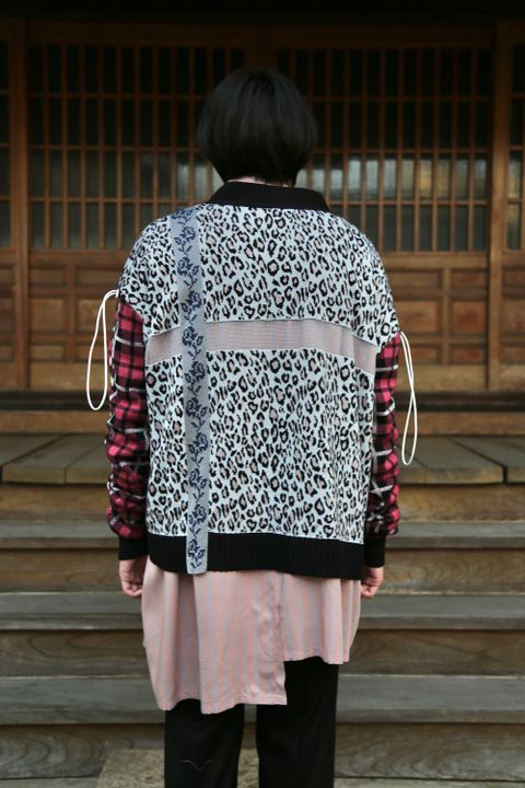 KIDILL×rurumu Drawcord Knit Cardigan style.2021.1.17