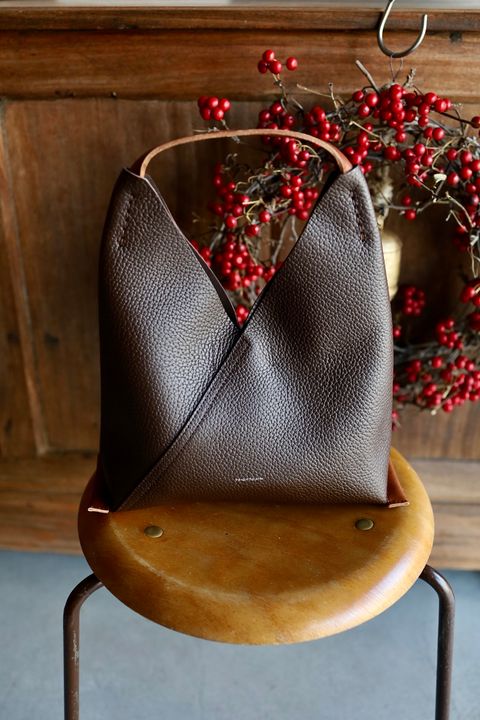 エンダースキーマ バッグ triangle bag(wt-rb-trb)dark brown☆12月6日(土)発売！