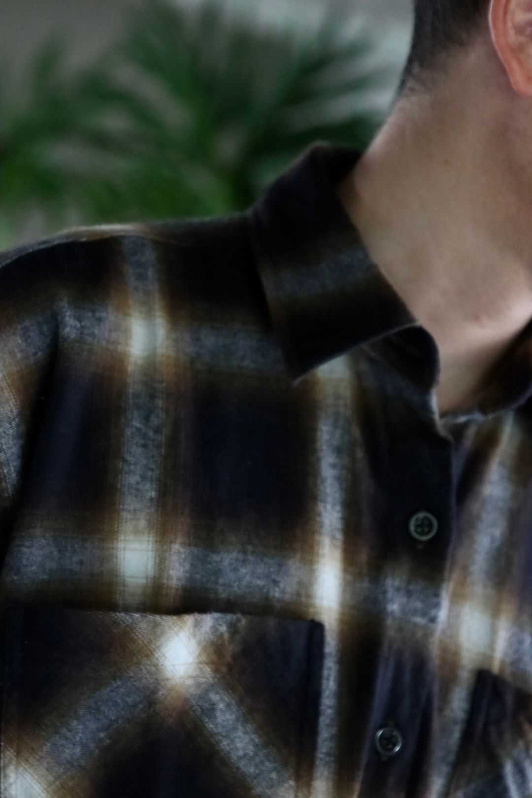 Ets.MATERIAUX - ETS.MATERIAUX / マテリオ22AW Ombre Check Flannel ...