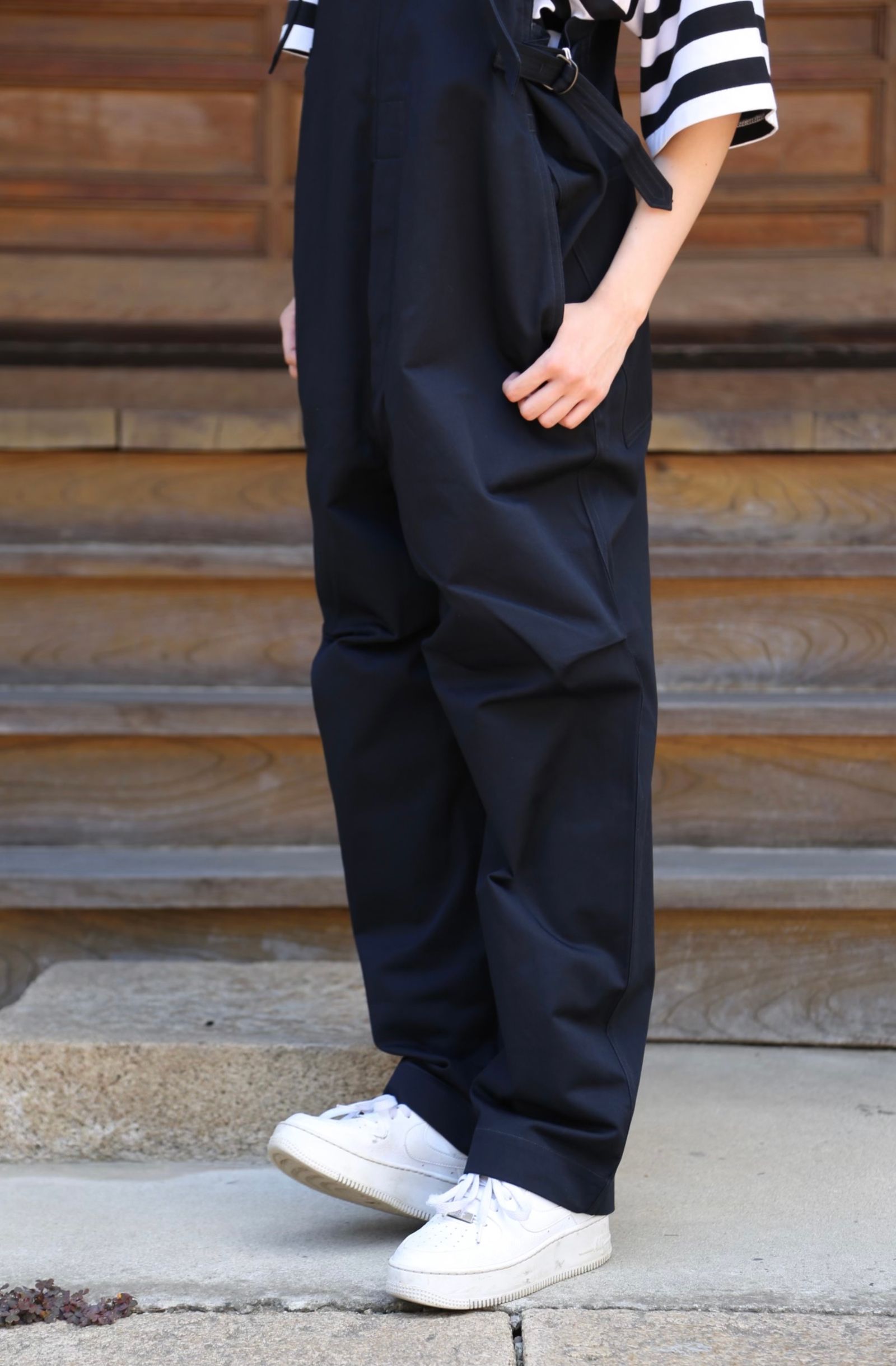 blurhms ROOTSTTOCK Chino Salvage Overalls (ROOTS21F10) styler