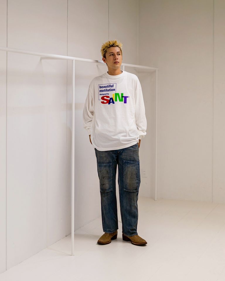 SAINT Mxxxxxx BEAUTIFUL SAINT LS TEE 9月27日(土)新作発売！