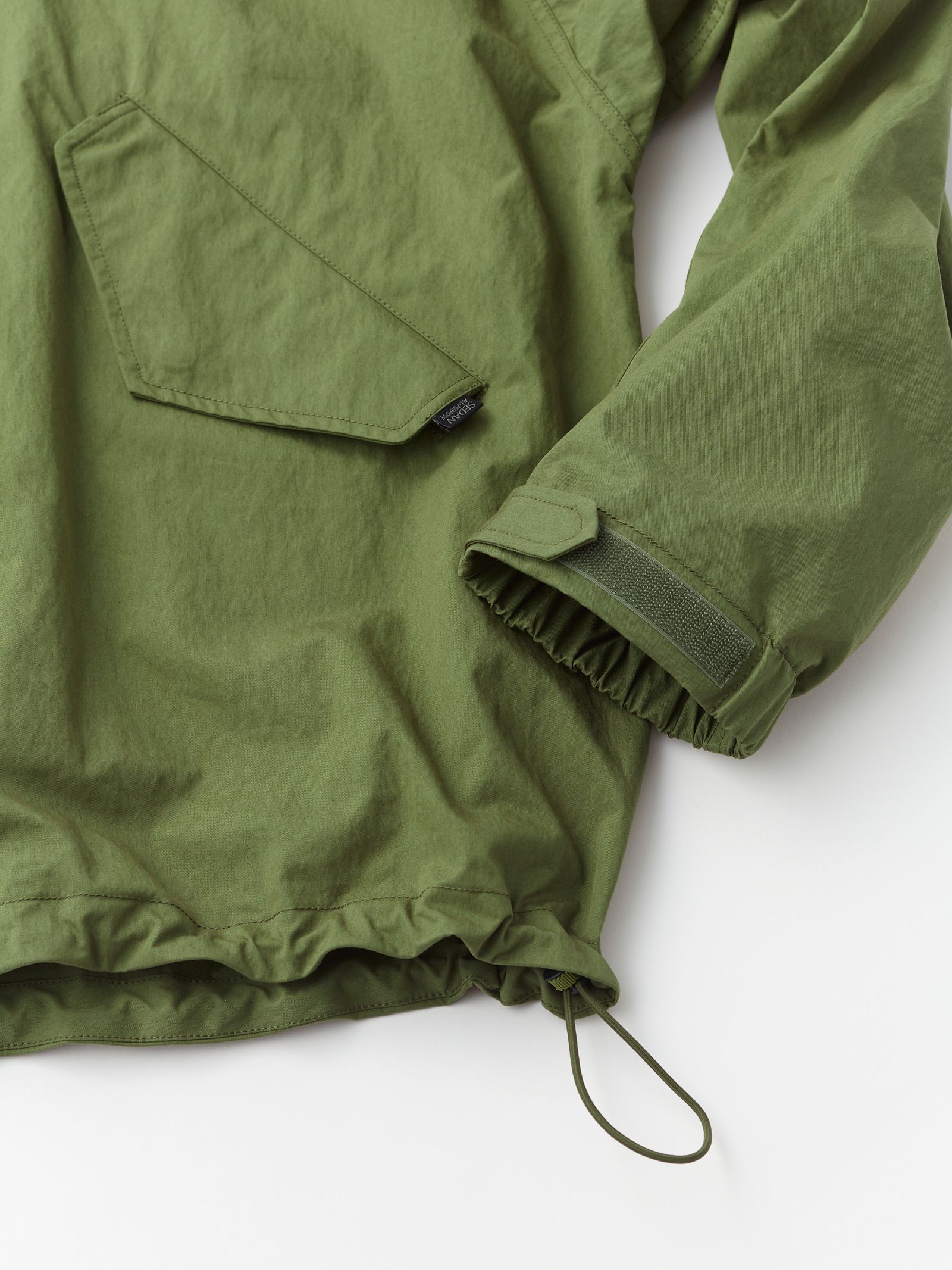 セダンオールパーパス SS24 NYCO Hooded Jacket(SD24S-JK01)Light Olive