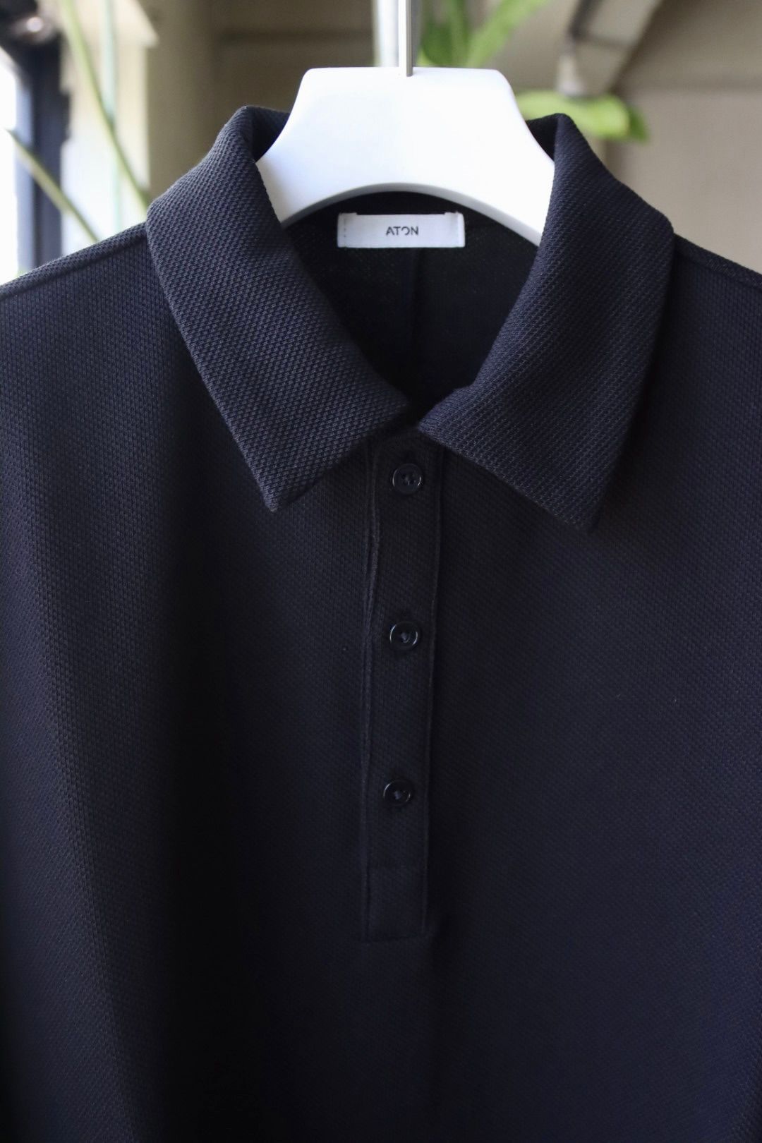 ATON - エイトン23SS ポロシャツ SUPIMA AIR KANOKO POLO SHIRTS