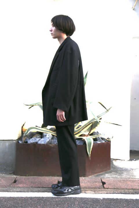 YOKE新作WOOL FLANNEL 11XL JACKET COATスタイル.2020.10.2.