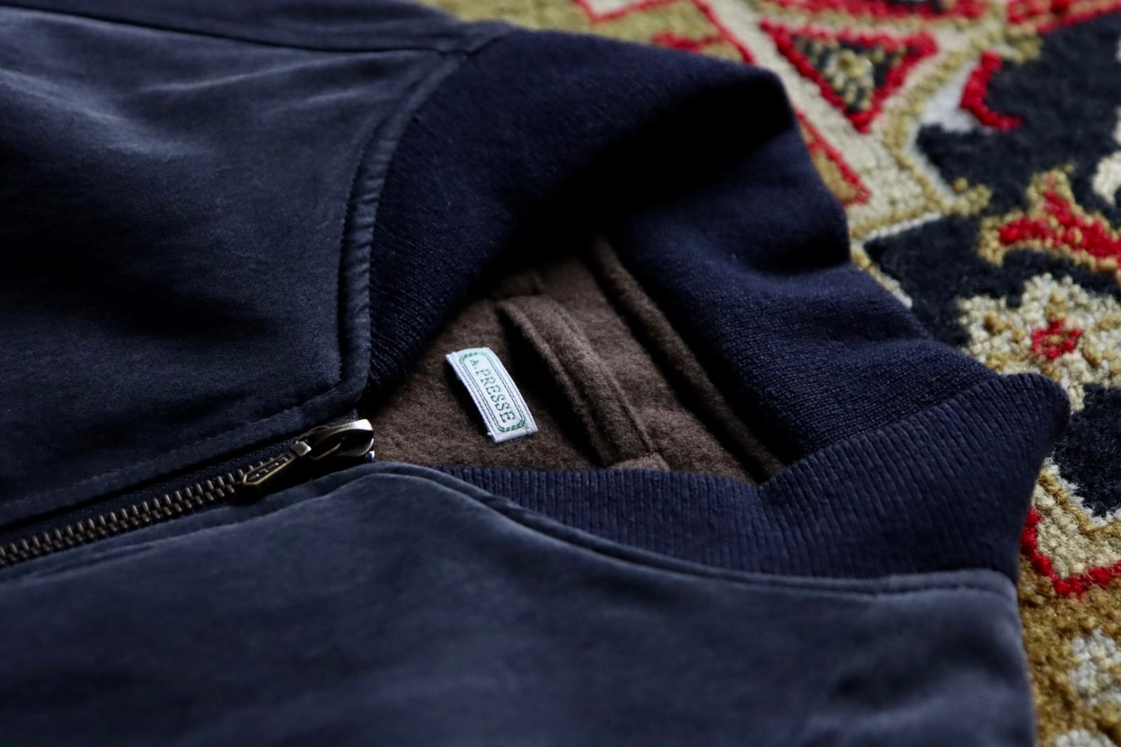 アプレッセCashmereLightFlannel Padding Jacket A.PRESSE 25SS Cashmere Light Flannel Padding Jacket