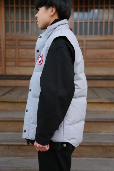 CANADA GOOSE GARSON VEST"Gray" style 2020.12.23.