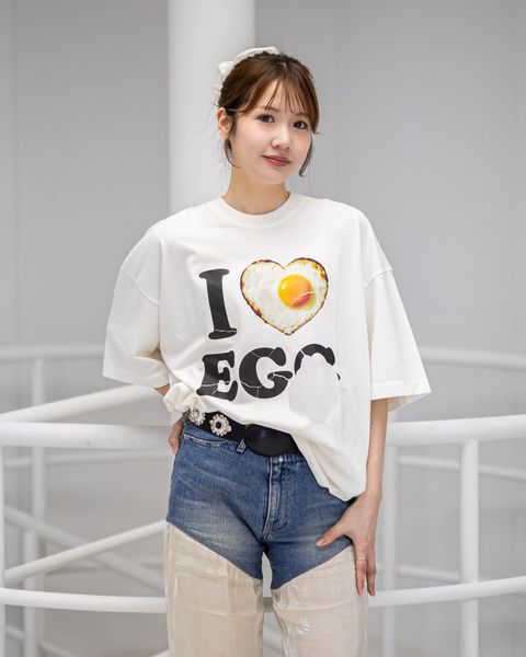 doublet 26SS I LOVE EGG T-SHIRT style.2026.2.13