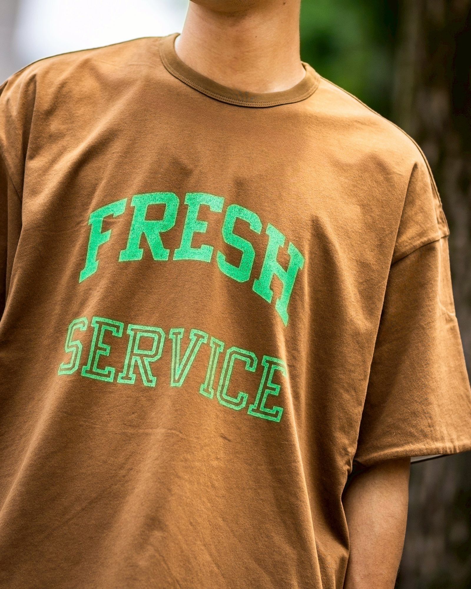 FreshService REVERSIBLE S/S TEE MARKスタイル