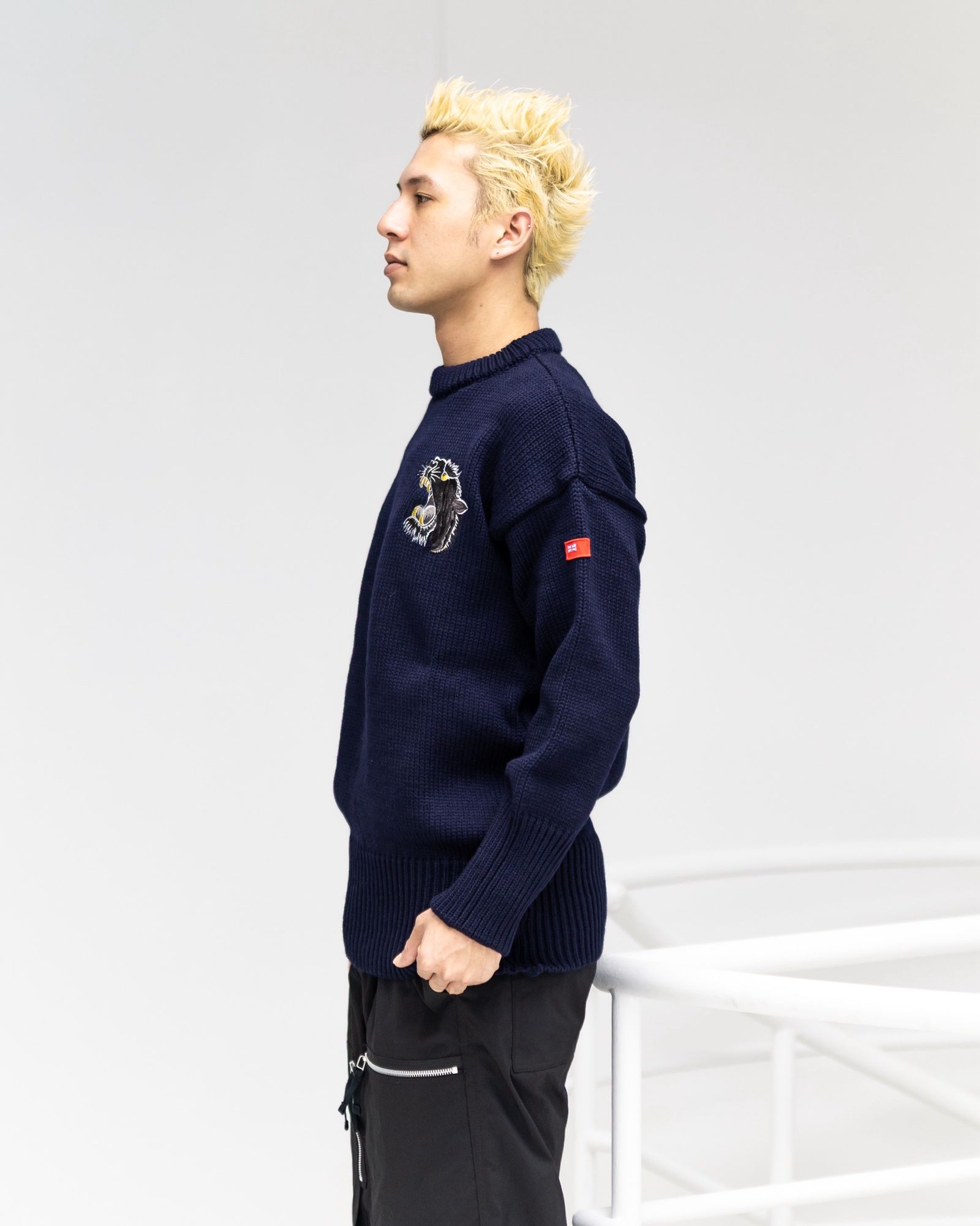 eYe JUNYA WATANABE MAN 梳毛天竺刺繍 Miller Rayner ニット 新作発売！