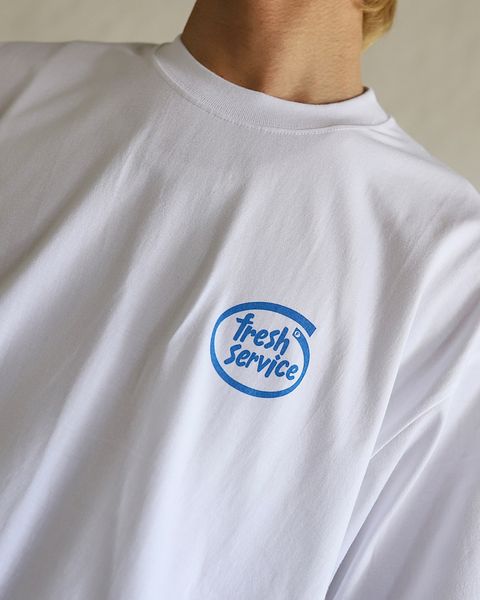 フレッシュサービス 24SS CORPORATE PRINTED S/S TEE "FS inside style 2024.3.29