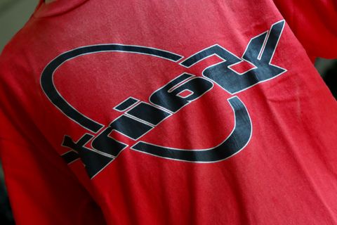 セントマイケル Tシャツ S.CIRCLE TEE"RED"スタイル