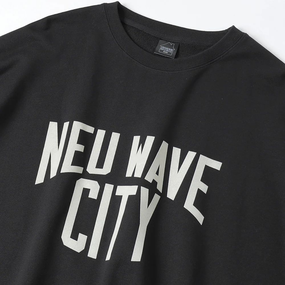 イズネスミュージック 25AW NEU WAVE SWEAT SHIRTS (NEUWAVESW01)BLACK☆新作発売！