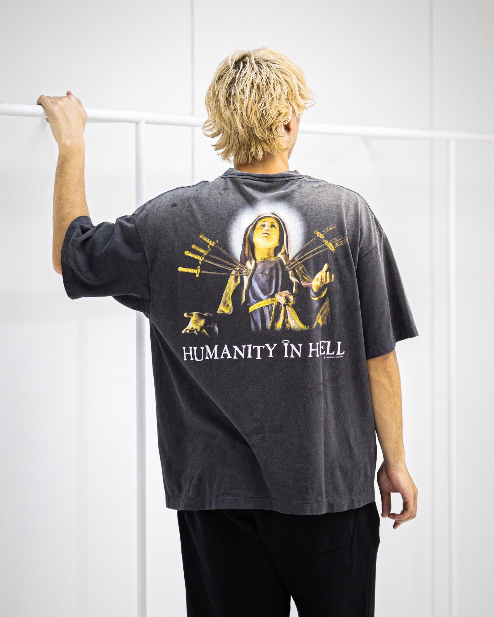 セントマイケル 26SS JESUS SS T-SHIRT (SM-MK8-0000-002)BLACK☆3月20日(金)発売！