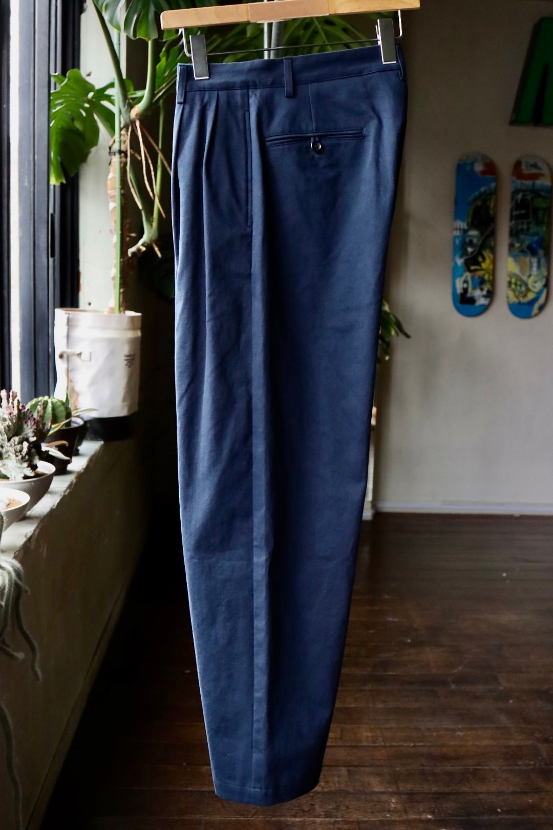 apresse Chino Trousers denim スラックス チノ apresse Chino Trousers denim スラックス チノ