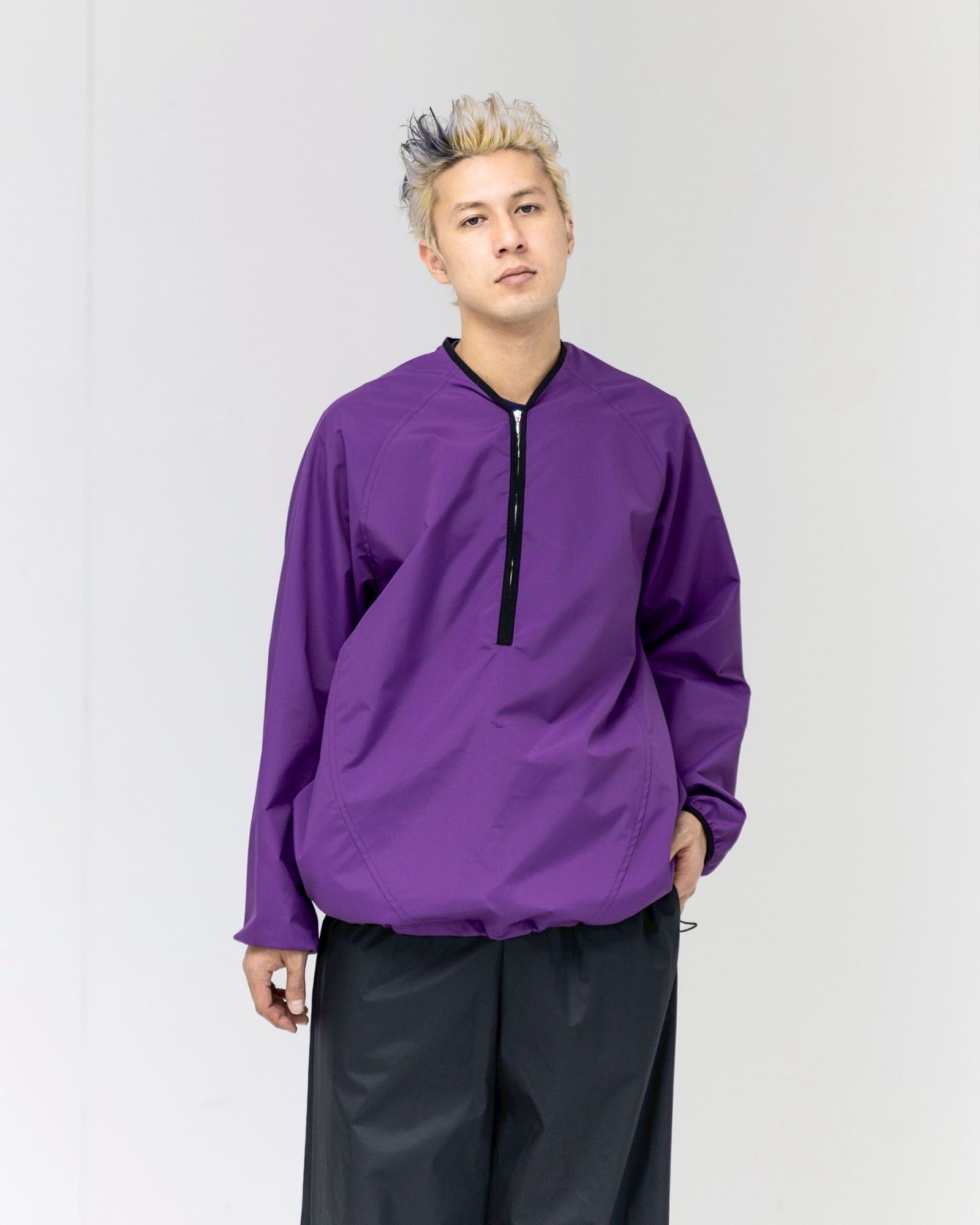 CHASSE チェイス26SS ナイロンシャツ NYLON SHIRT(26-SS-SH1)PURPLE☆新作発売！