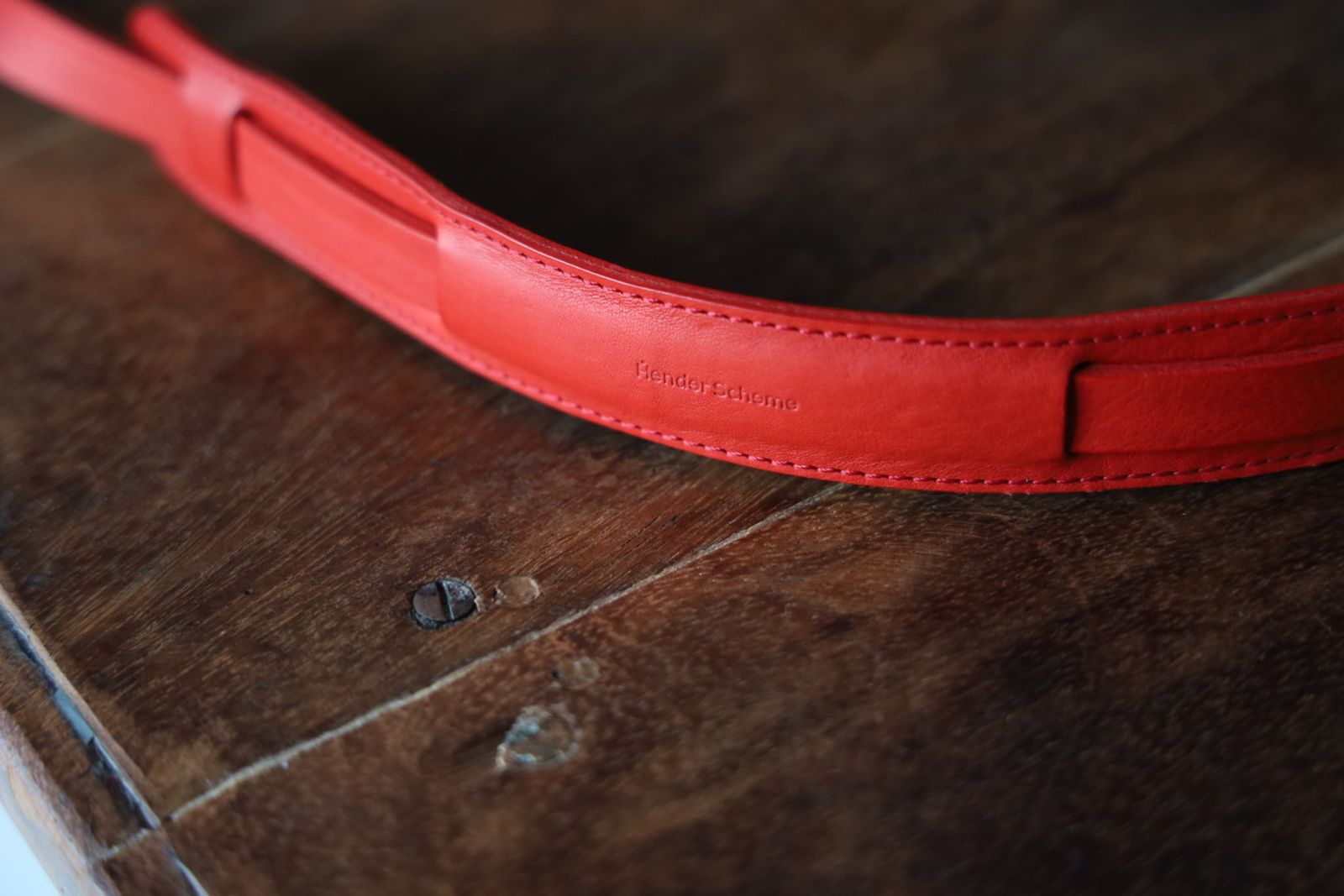 エンダースキーマ 25SA カメラストラップ camera strap(mj-rc-cst)red