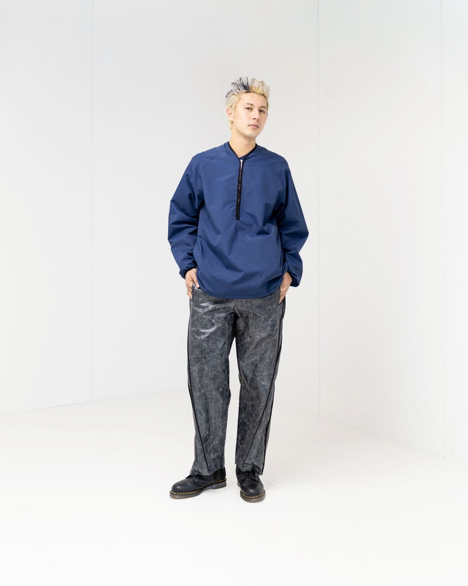 CHASSE チェイス26SS ナイロンシャツ NYLON SHIRT(26-SS-SH1)NAVY☆新作発売！