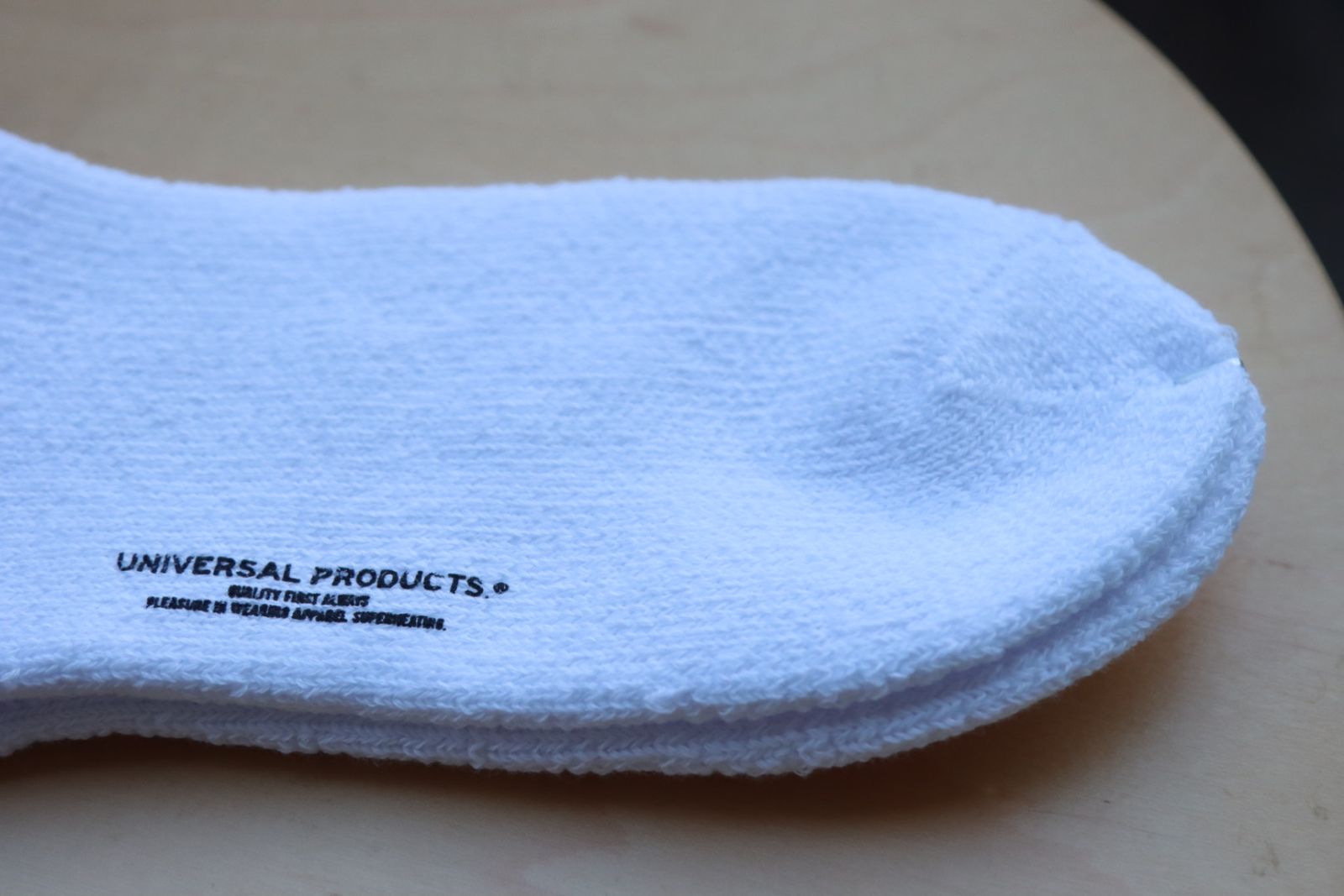 ユニバーサルプロダクツ 3P PILE SOCKS(181-60912)NAVY LINE