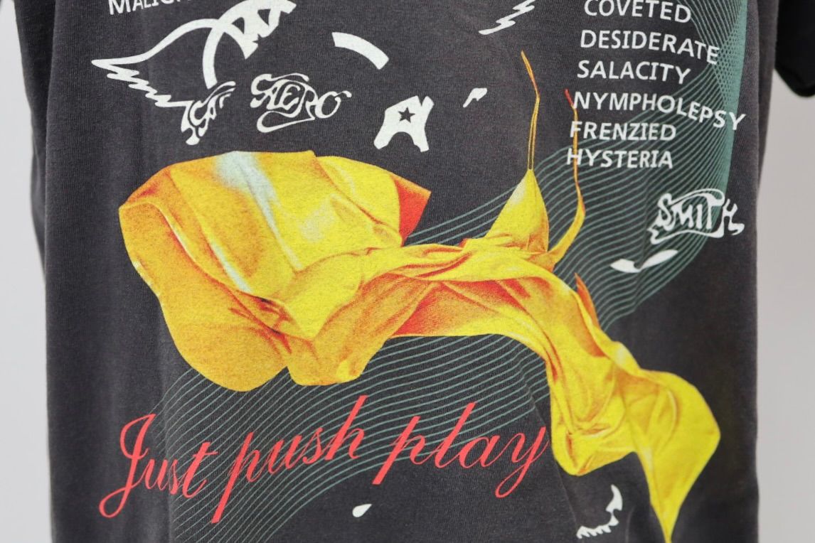 セントマイケル 26SS AEROSMITH AS_SS T-SHIRT(SM-MK8-0000-C25)BLACK☆4月29日(水)新作発売！