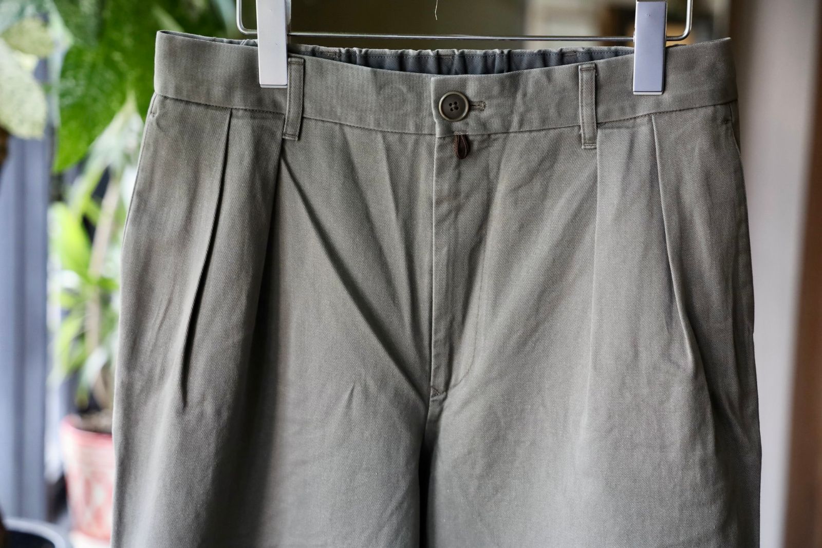 セダンオールパーパス FW25 Ventilation Chino Slacks(SD25F-PT04) Olive Grey
