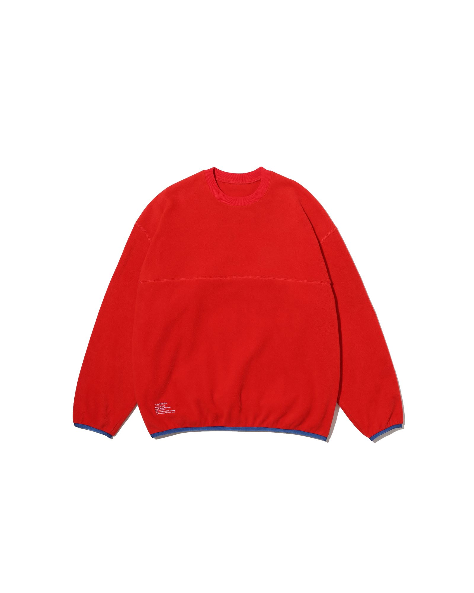 フレッシュサービス MICRO FLEECE CREW NECK PULLOVER(FSC253-70192)RED★10月18日(土)発売！
