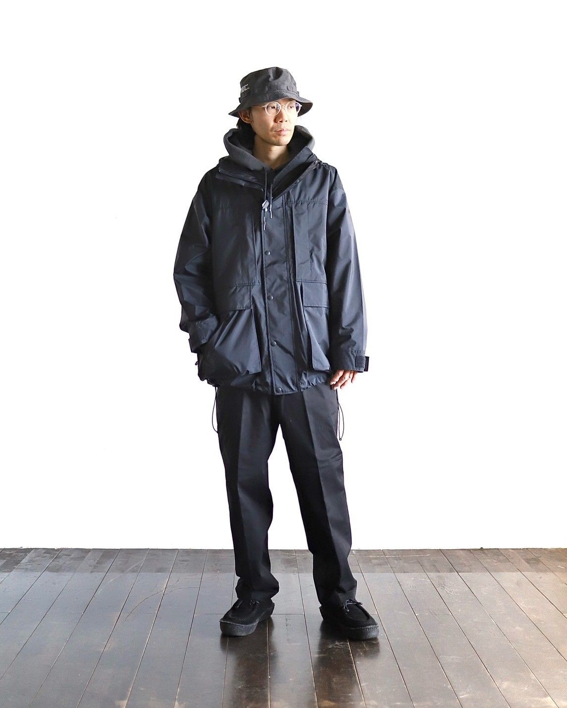 Stripes For Creative - S.F.C 24SS MOUNTAIN PARKA(SFCSS24J02)Black 