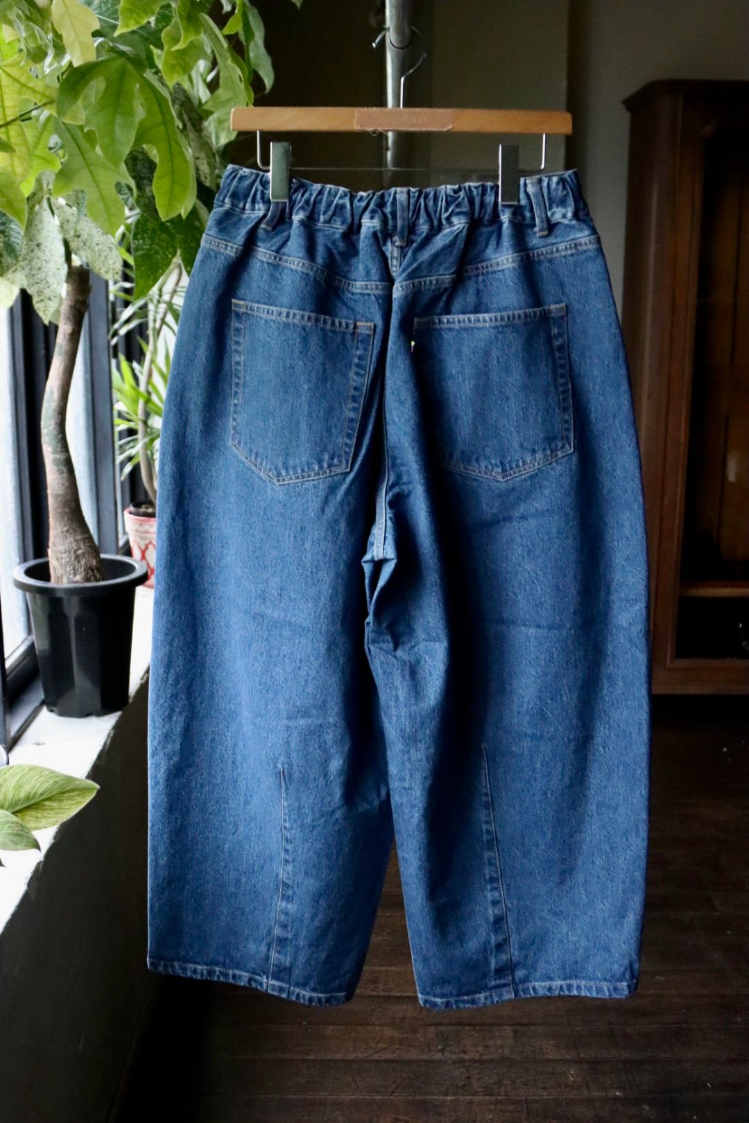 イズネス25AW 5PK BALLOON PANTS(Enzyme Wash)(1006AWBALOON5PK01-1)INDIGO