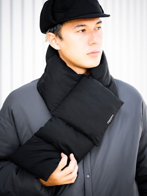 フレッシュサービス 26AW  PERTEX® QUANTUM AIR MINI RIPSTOP SCARF(FSP263-90312)BLACK☆10月10日(土)新作発売！
