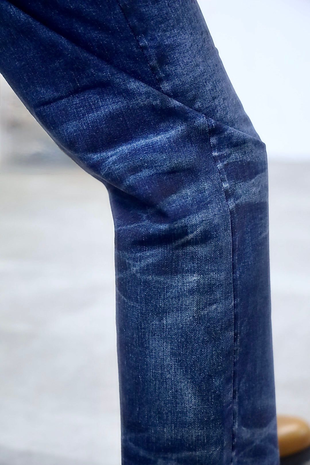 アイジュンヤワタナベマン 26SS New Manual 転写デニムプリントパンツ(WQ-P903-100)