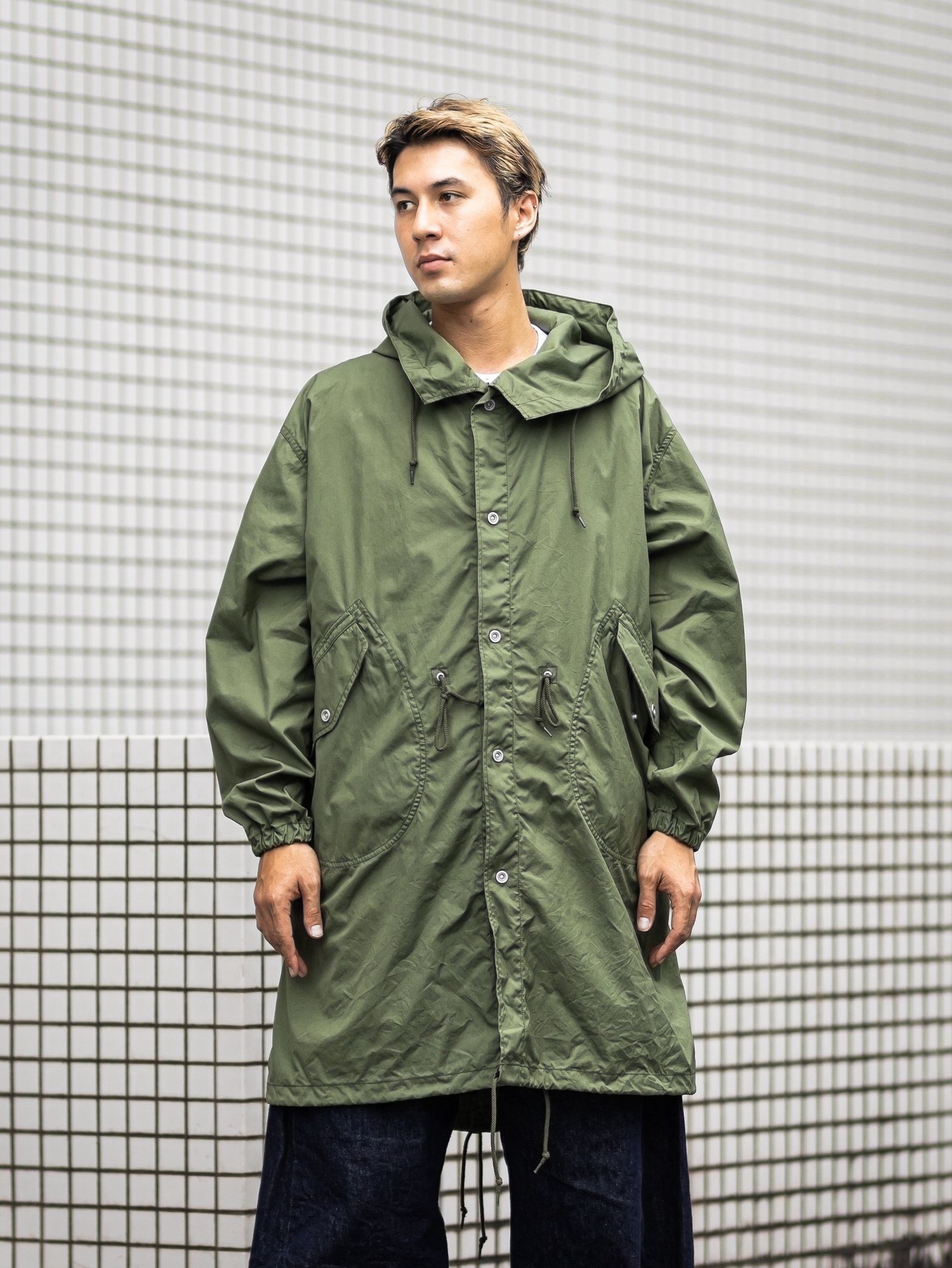 COMME des GARCONS HOMME 綿ナイロンウェザー×ナイロンツイル 製品洗コート 8月7日(土)新作発売！