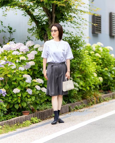 COMME des GARCONS HOMME ロゴTシャツ style.2025.06.15