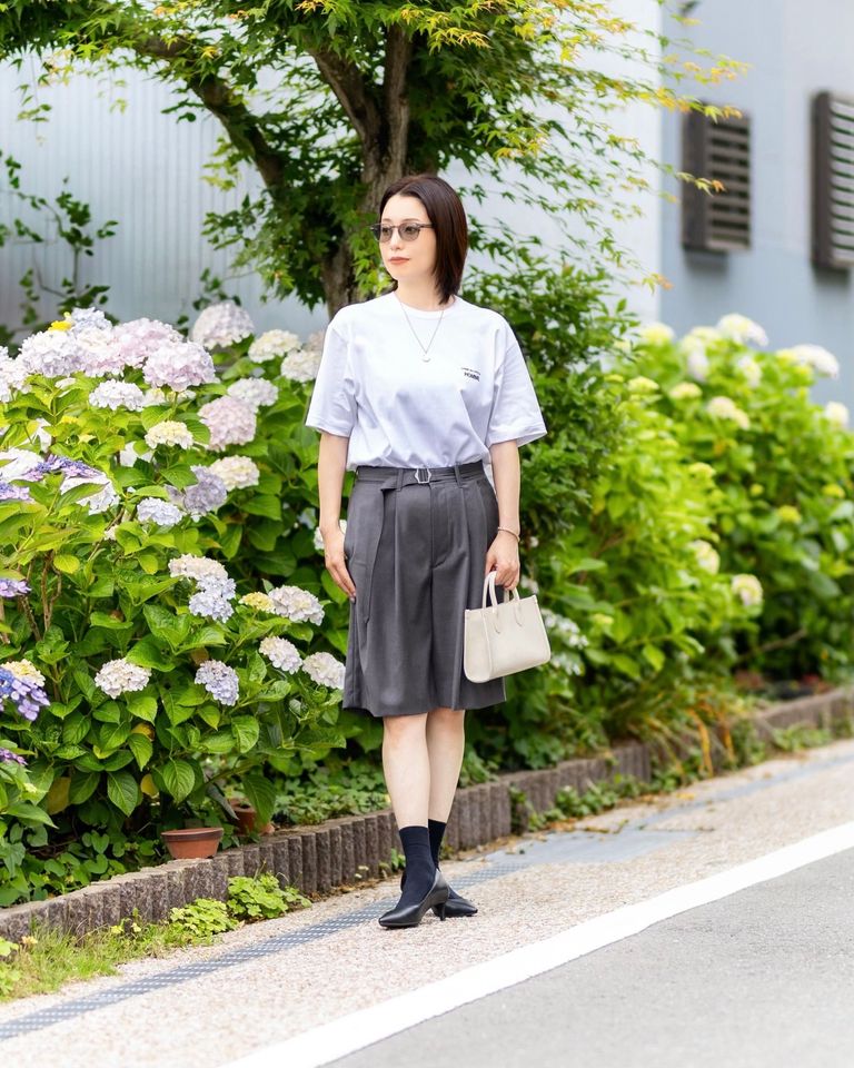 COMME des GARCONS HOMME ロゴTシャツ style.2025.06.15