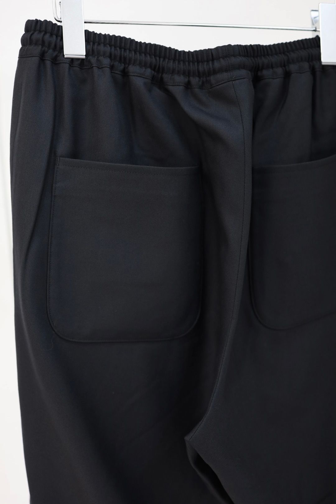 コムデギャルソンオム26SS ウールギャバパンツ(HQ-P009-051)BLACK☆2月6日(金)発売！